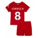 Maillot de foot Liverpool Szoboszlai Dominik #8 Domicile vêtements enfant 2023-24 Manches Courtes (+ pantalon court)